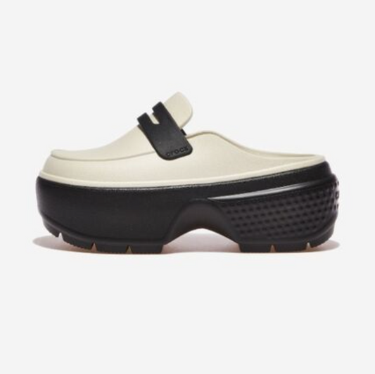 CROCS Stomp Loafer - Linen Black (209937)